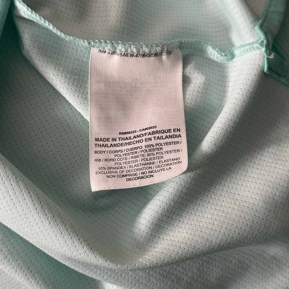 Nike Running DriFit Aqua Womens Performance Long Sleeve Top Thumbholes Stretch S - Picture 6 of 7
